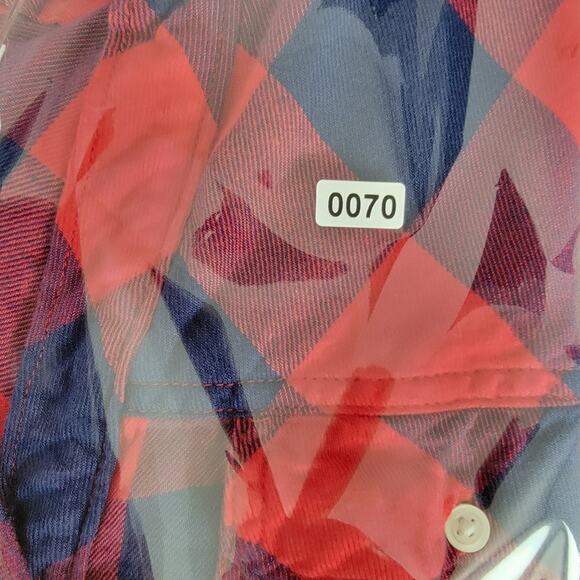 Gap Flannel Plaid Tunic Top Women XL Casual Country Western Cowgirl Preppy Cozy - Picture 8 of 8